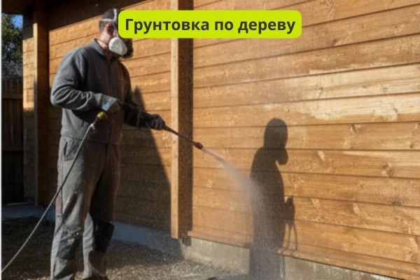 Грунтовка по дереву фото